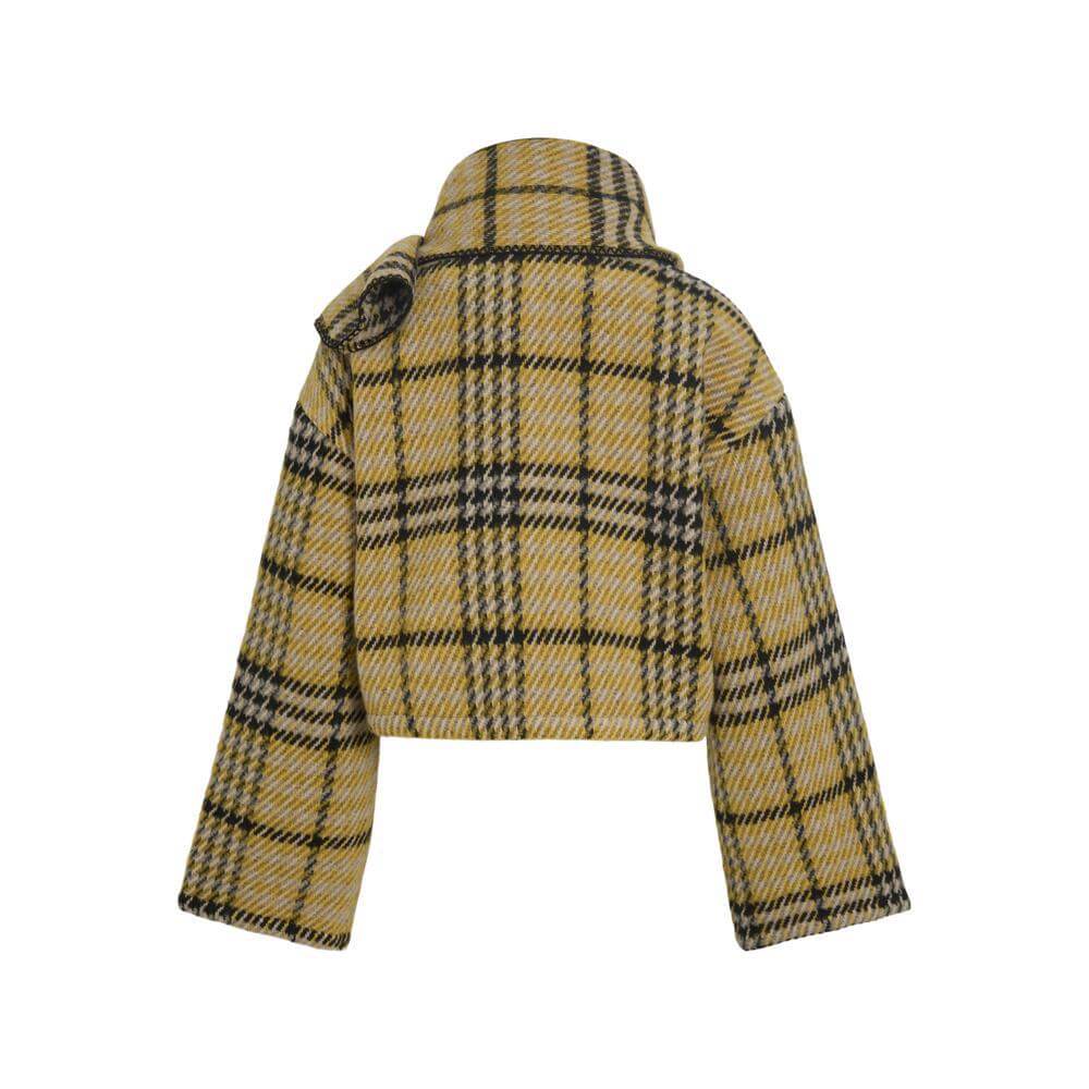 Vila Amika Check Scarf Jacket